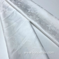 Polyester Stretch 50D Woven Matte Satin Jacquard Fabric